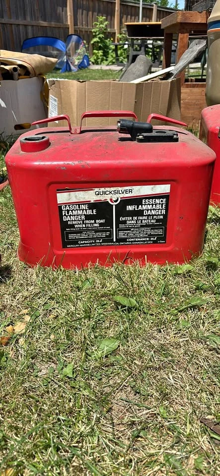 Vintage Boat Gasoline Tanks - 3 available!