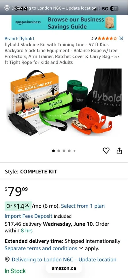 Flybold slackline - photo 2