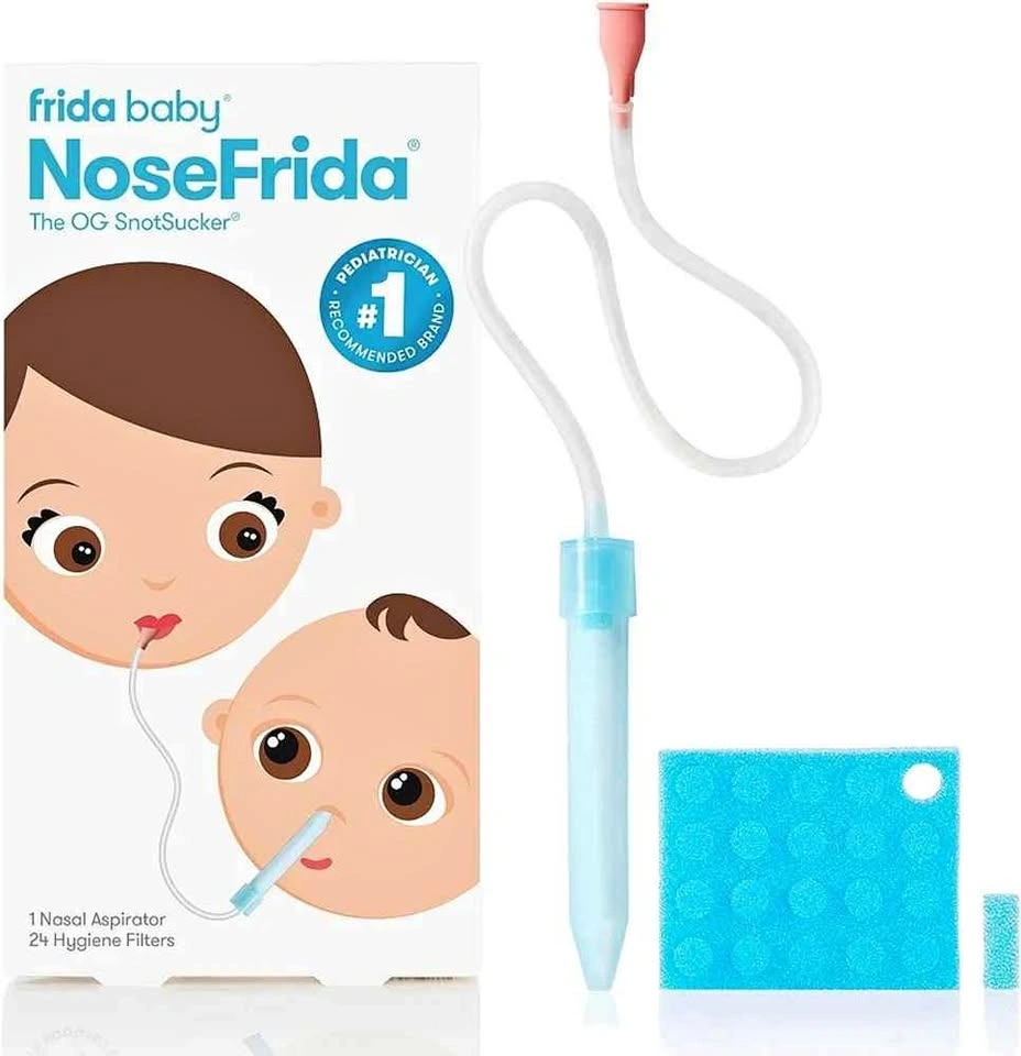 NEW Frida Baby NoseFrida SnotSucker