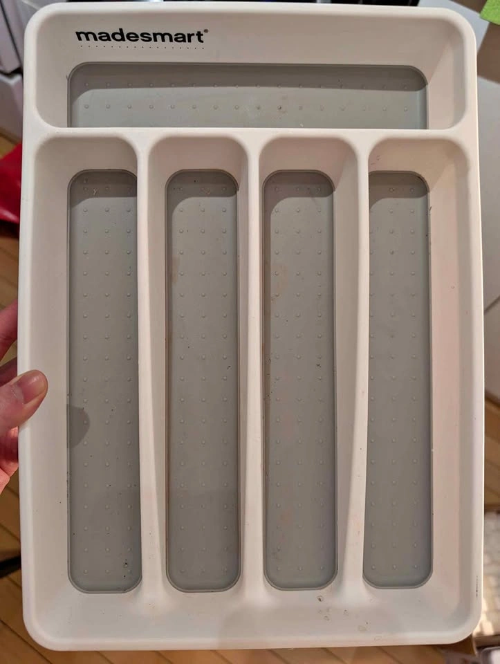 Madesmart Classic Mini Silverware Tray - White