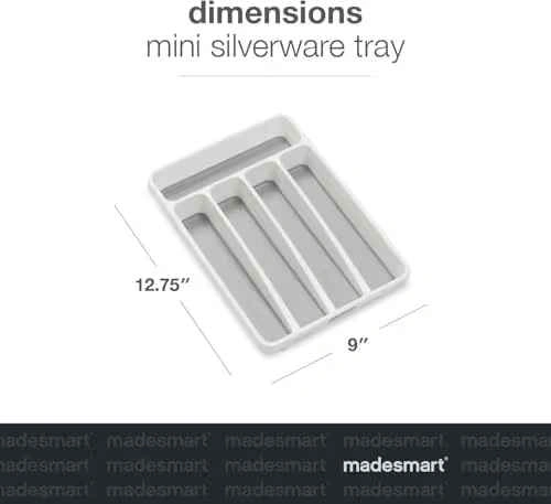 Madesmart Classic Mini Silverware Tray - White - photo 2