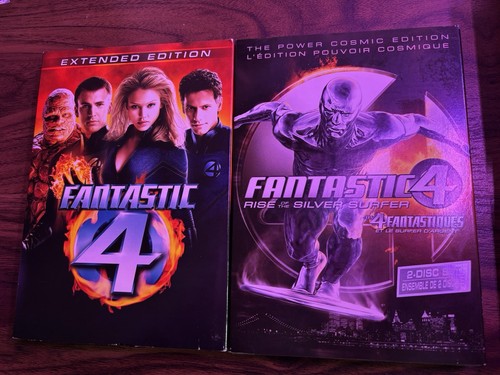 Fantastic Four DVD Extended + Rise of the Silver Surfer SEALED