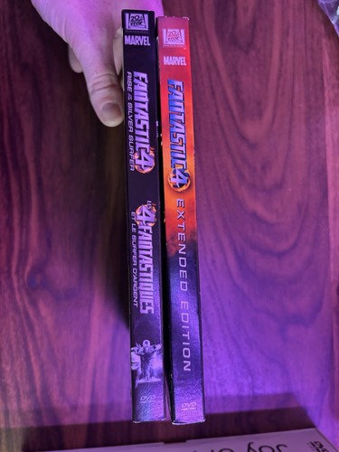 Fantastic Four DVD Extended + Rise of the Silver Surfer SEALED - photo 5