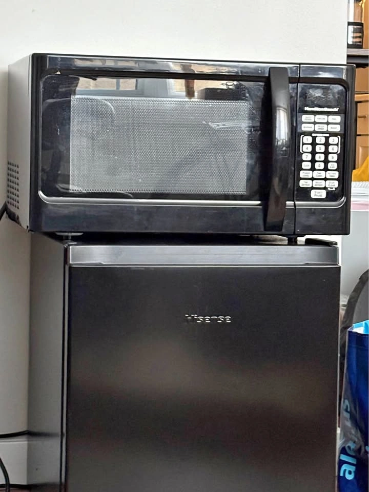 Mini Fridge & Microwave Bundle