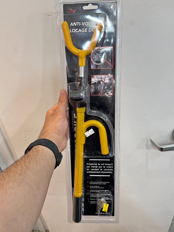 🔒 Anti-Theft Steering Wheel Lock NEW