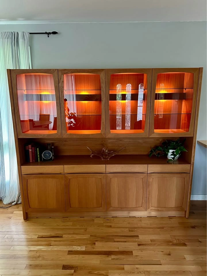 Vintage Mid Century Modern Teak Credenza - photo 3