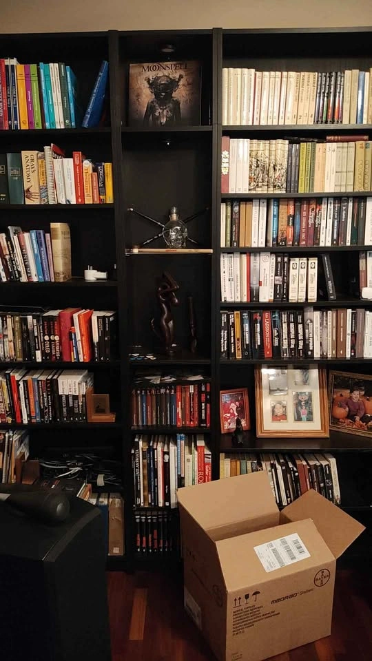 Bookcase plus CD shelf - photo 3