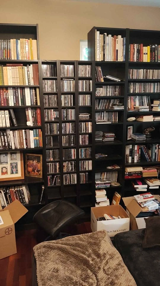 Bookcase plus CD shelf - photo 4