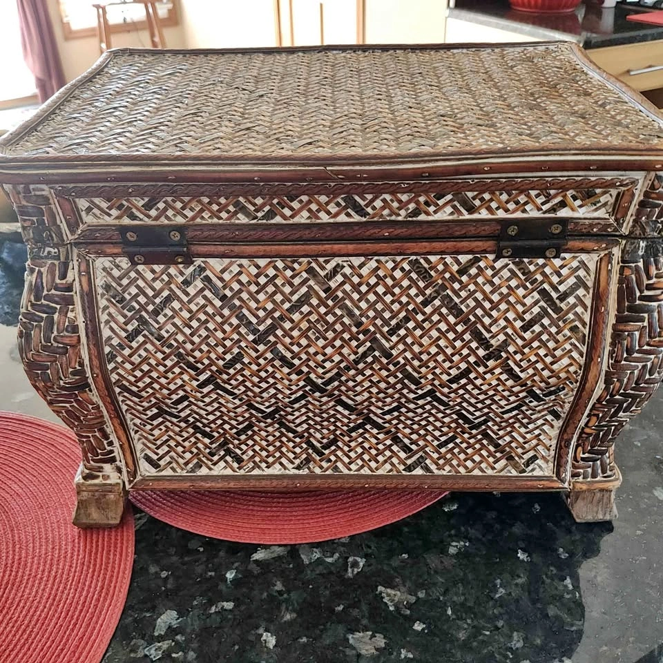 Decorative Wooden Storage Chest