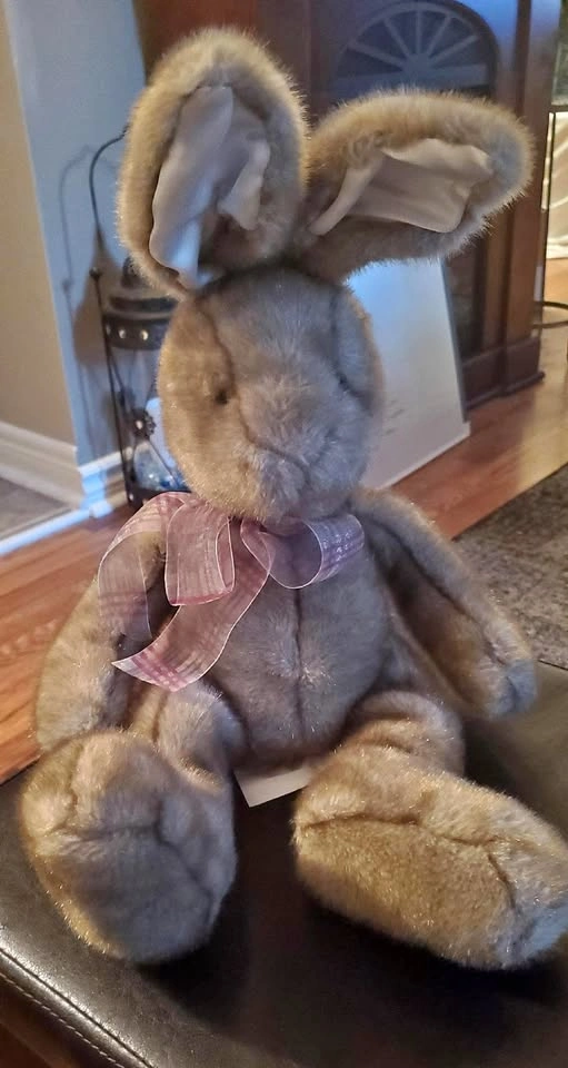 Vintage Plush Stuffed Bunny