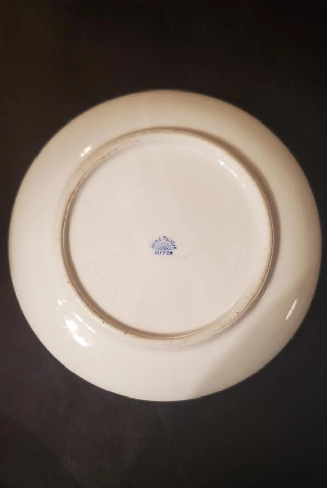 Antique Japanese Handpainted Plate - photo 3
