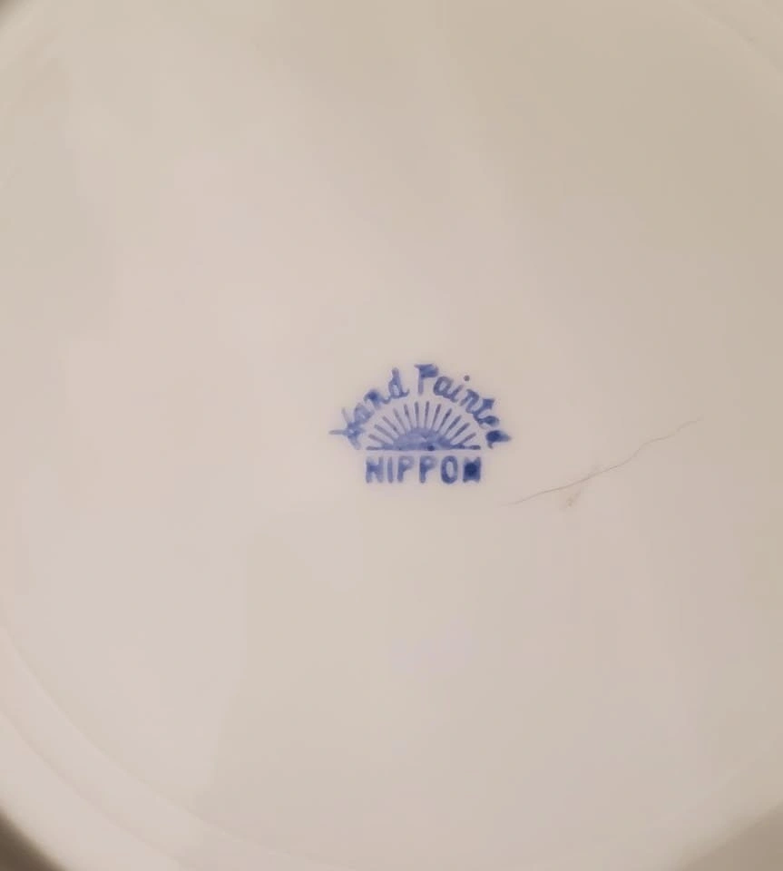 Antique Japanese Handpainted Plate - photo 4