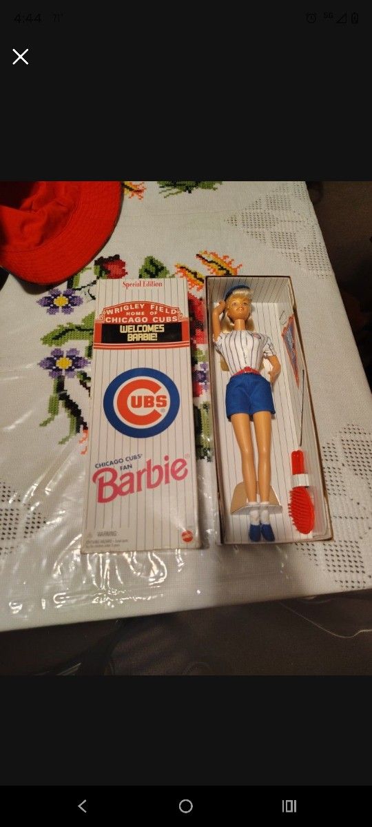 Chicago Cubs Special Edition Welcomes Barbie 1999