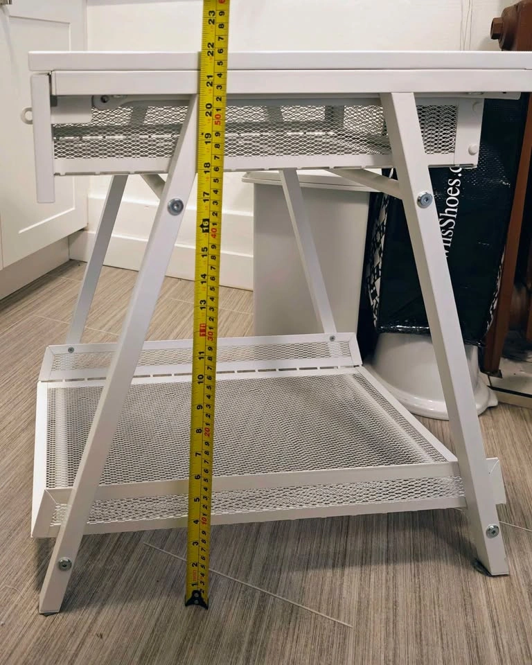 IKEA TROTTEN Sidetable/Drawer unit in white - photo 3