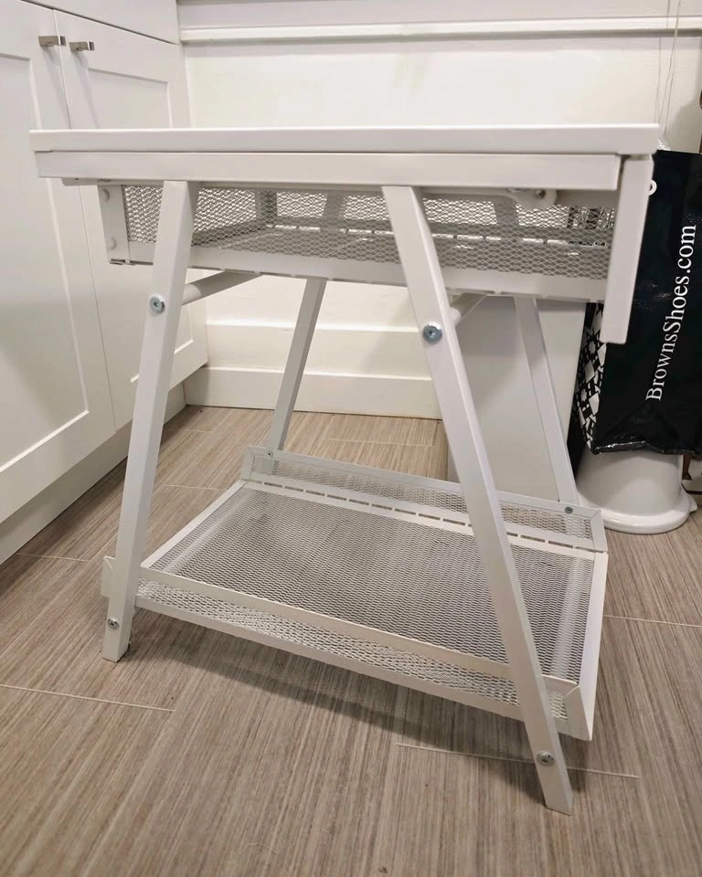 IKEA TROTTEN Sidetable/Drawer unit in white - photo 5