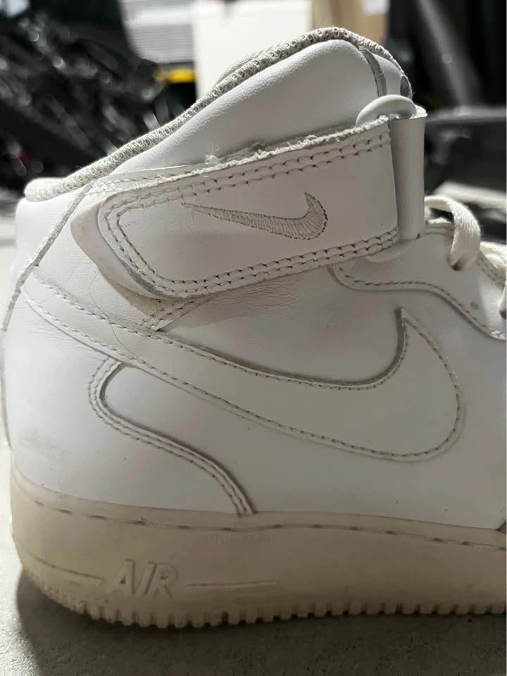 Nike high top Air Force ones (white) - photo 5