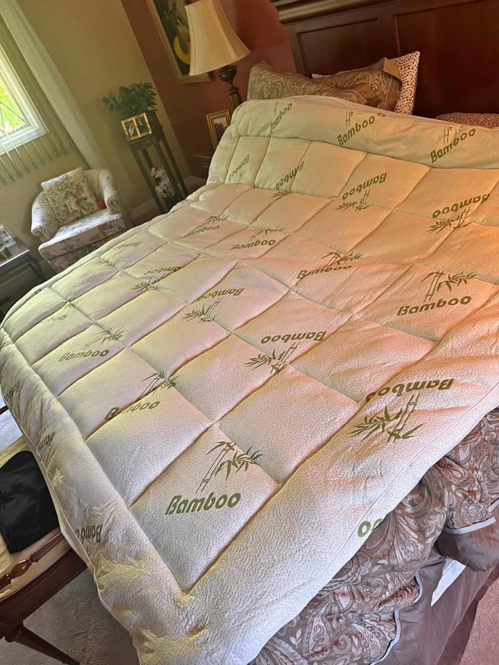 New Bamboo Mattress Topper King Size