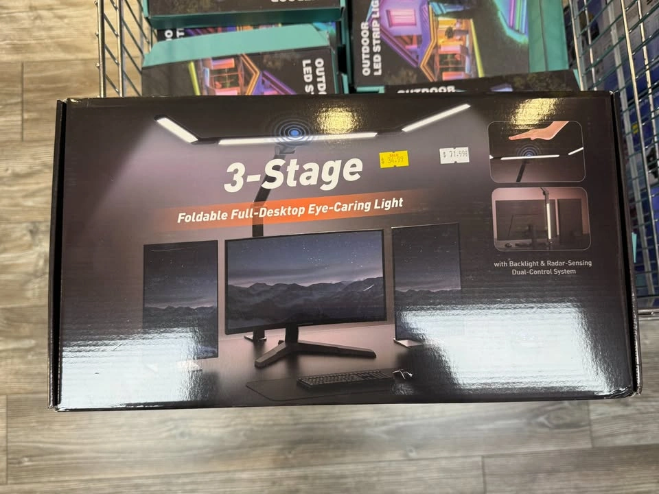 3-Stage Foldable Full Desktop Eye-Caring Light - photo 2