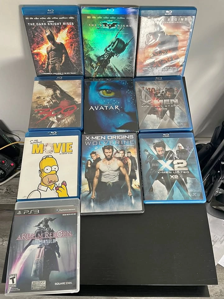 Blu-ray + DVD Movie Collection, Batman, Marvel, Comedy, Classics