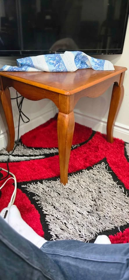 Wooden End Table - photo 2