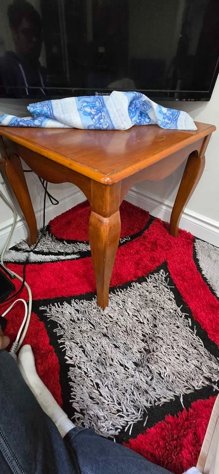 Wooden End Table - photo 3