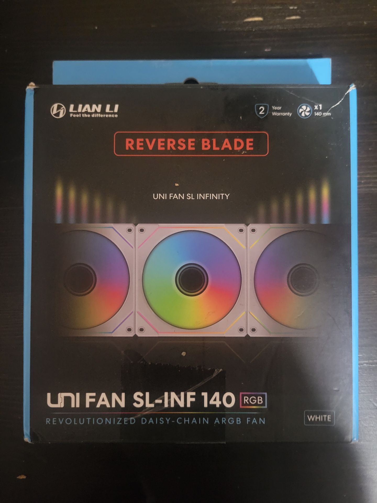 Reverse Blade Case Fan
