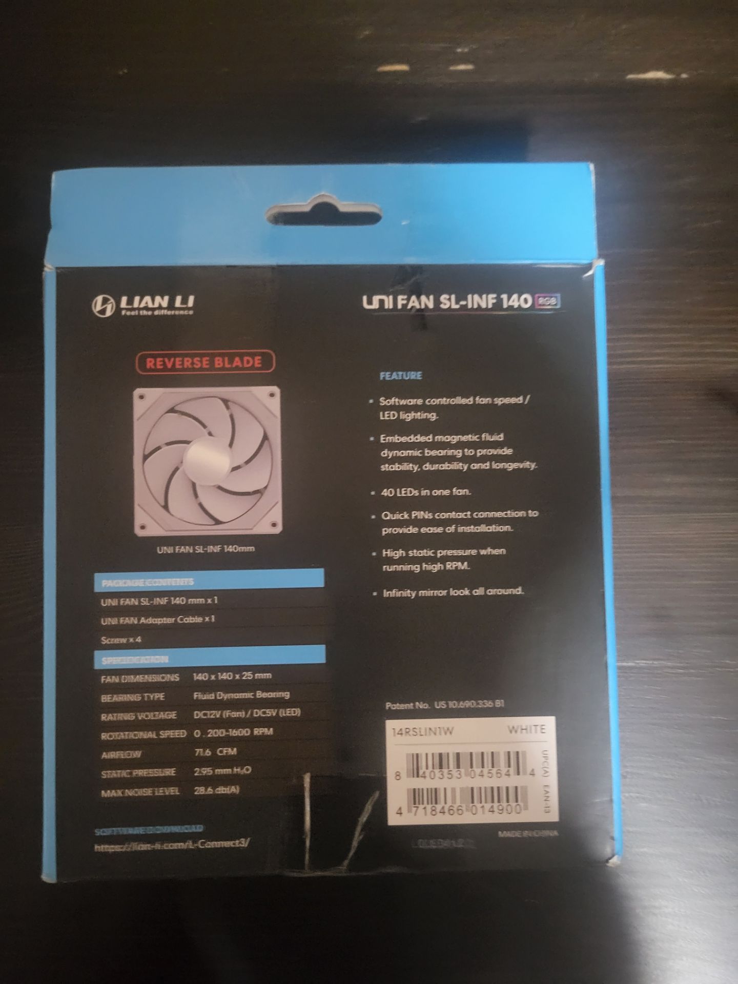 Reverse Blade Case Fan - photo 2