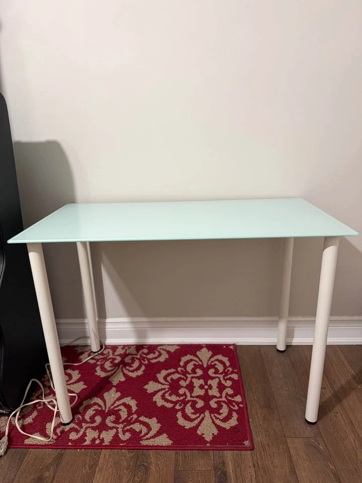 Light Blue Desk/Table + Comfortable Office Chair - photo 5