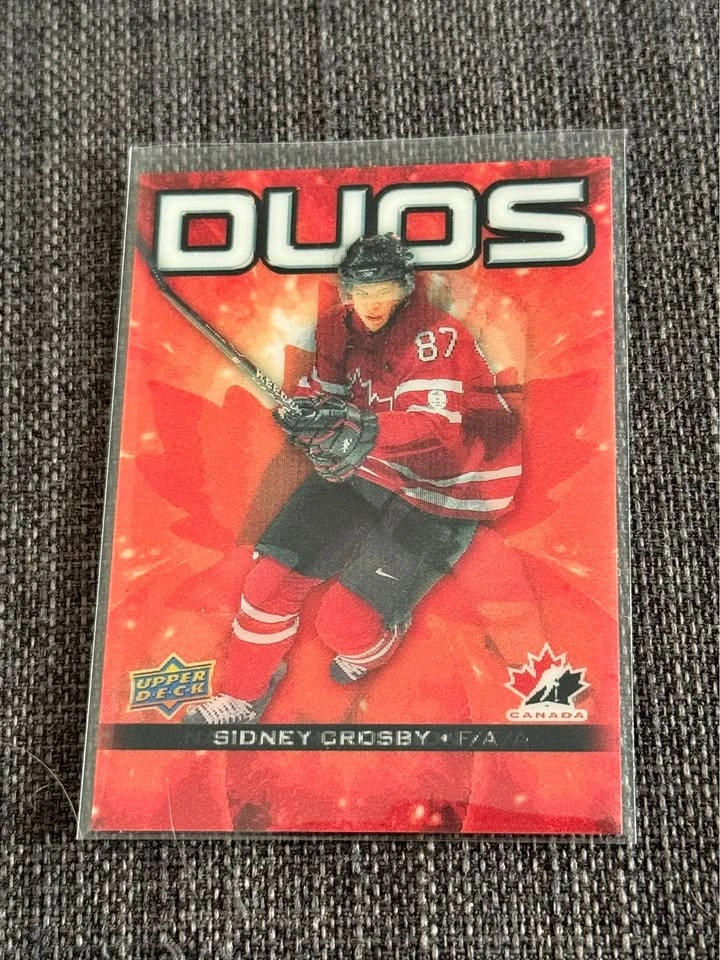 Tim Hortons Team Canada 2025/26 Duos Sidney Crosby/Nathan McKinn