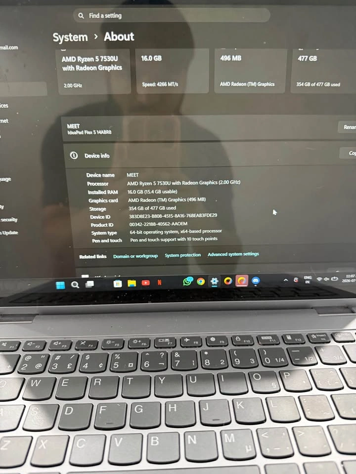 Lenovo ideapad flex 5 - photo 2