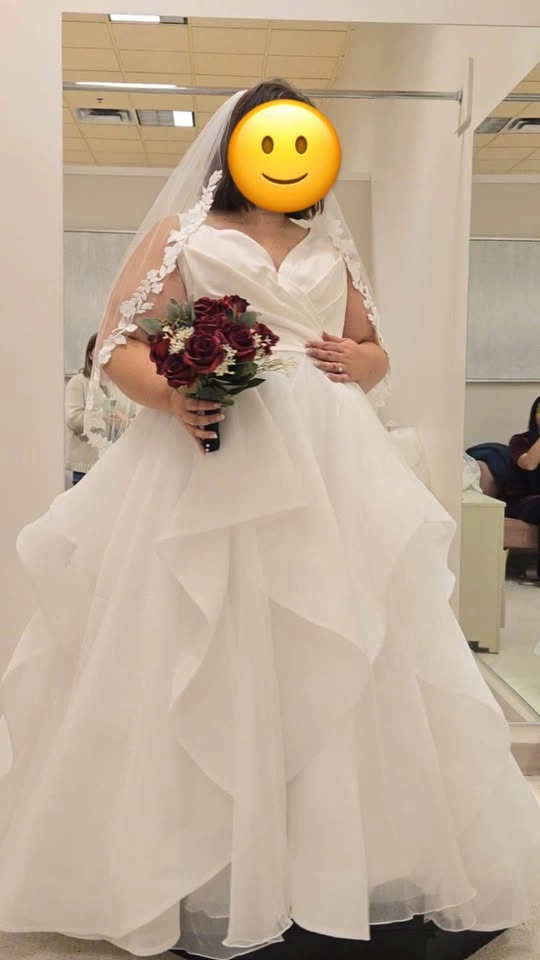 Sophia Tolli plus sized wedding dress - photo 4