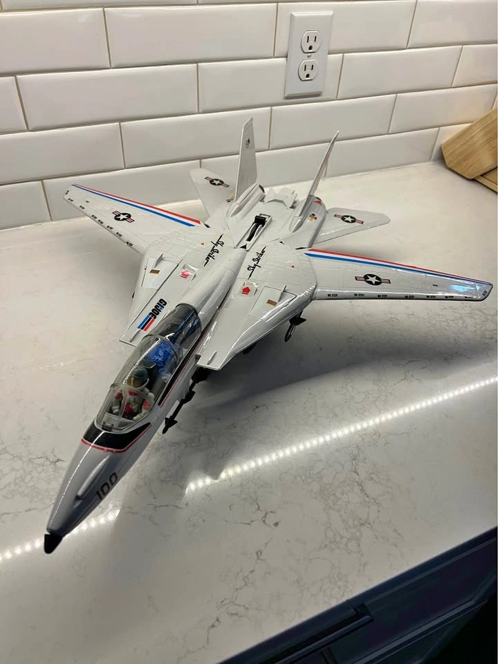 Vintage G.I. Joe Sky Striker XP-14F Jet with Pilot