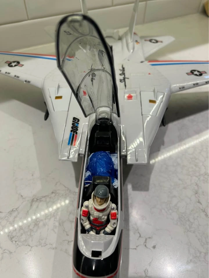 Vintage G.I. Joe Sky Striker XP-14F Jet with Pilot - photo 3