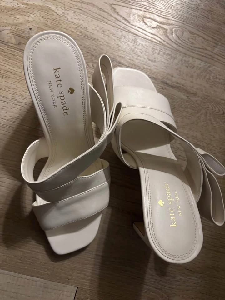 Kate Spade Bow Heeled Sandals - photo 4
