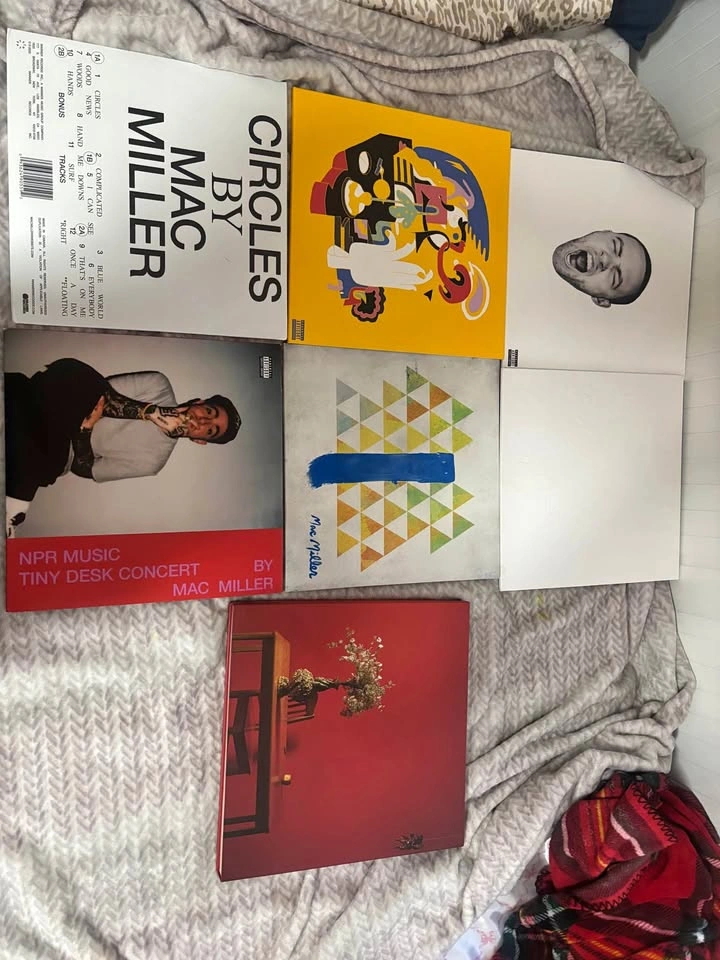 Mac Miller Vinyl Record Collection