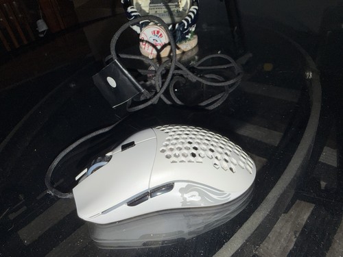 Glorious Model O Matte White Wired USB Gaming Mouse