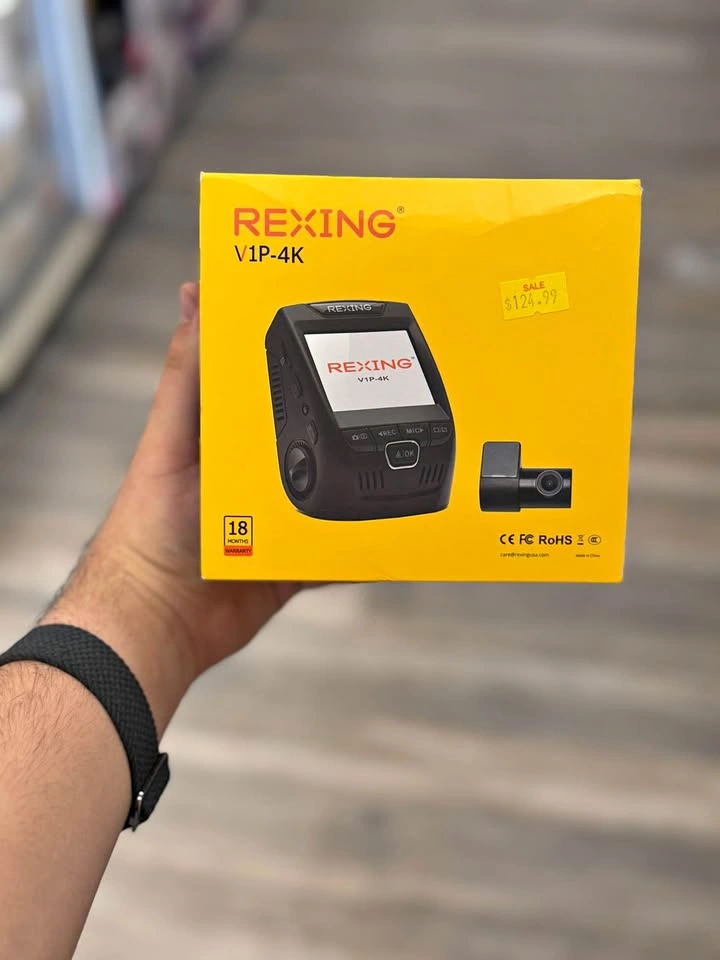 Rexing V1P-4K Dual Dash Cam