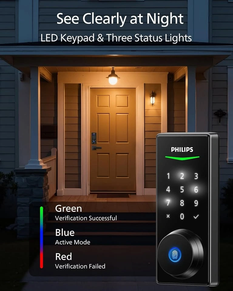 Philips Home Access Electronic Deadbolt 1000 Series - photo 5