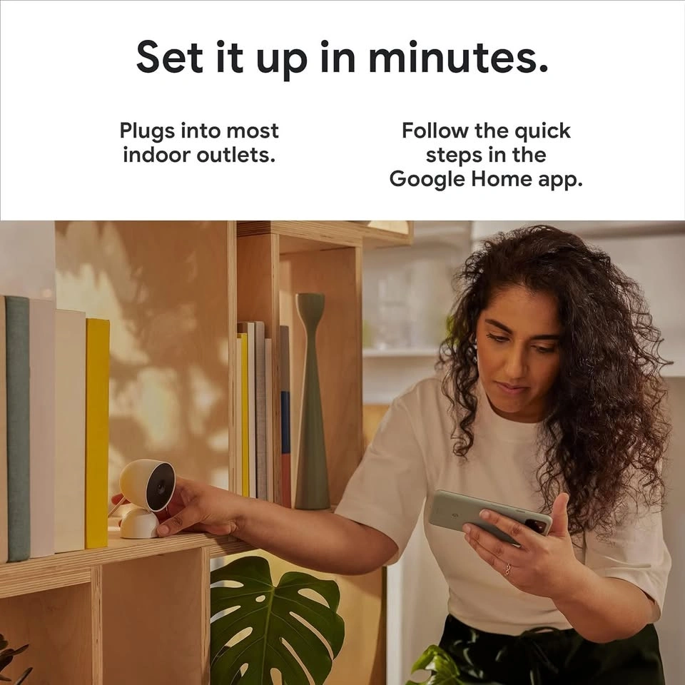 Google Nest Cam (Indoor, Wired, 2nd Generation) - photo 4