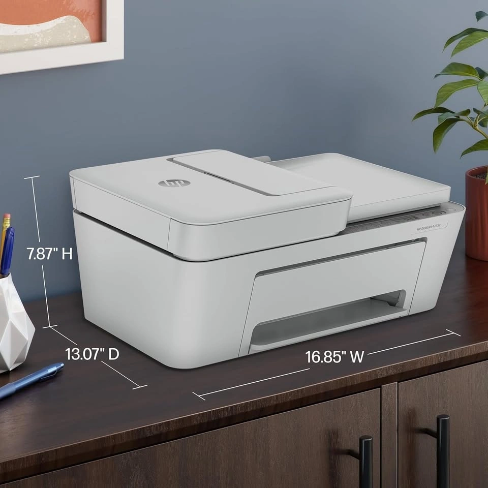 HP DeskJet 4255e Wireless All-in-One Color Inkjet Printer - photo 2