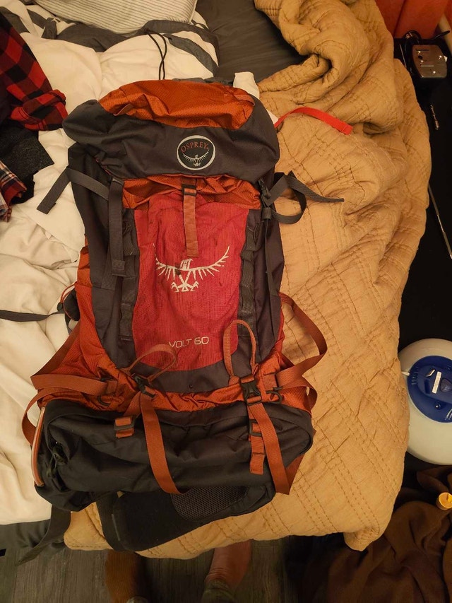 Osprey Volt 60 hiking backpack