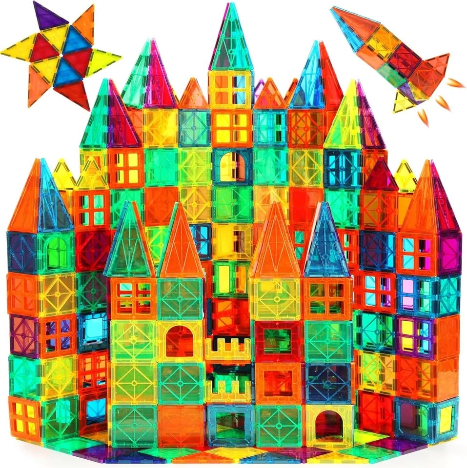 Magnetic Tiles, 110PCS Magnet Building Set - photo 4