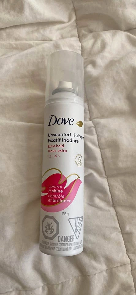 Dove hairspray