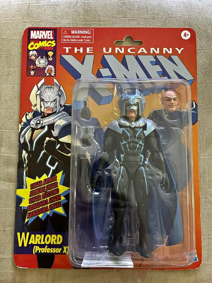 Marvel Legends Retro Series Warlord (Professor X) action figure