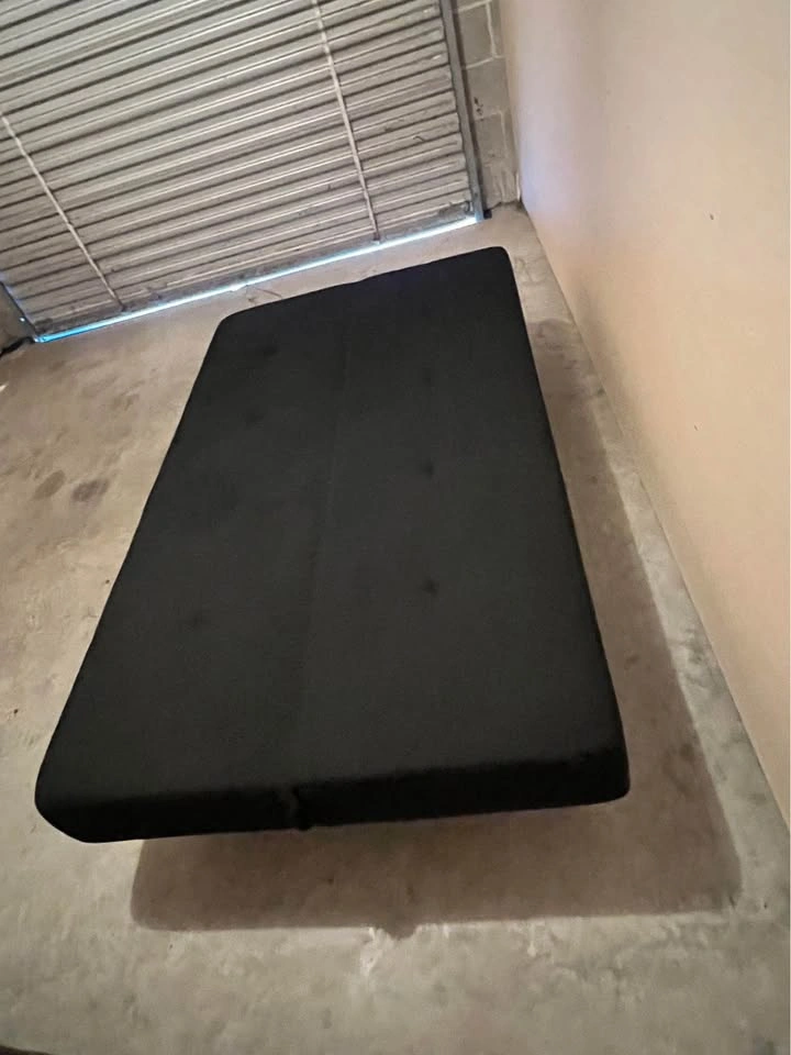 FREE DELIVERY 🚛 Black Ikea Futon Sofa Bed Couch - photo 2