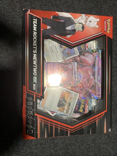 Pokemon TCG Destined Rivals Team Rocket’s Mewtwo EX Box