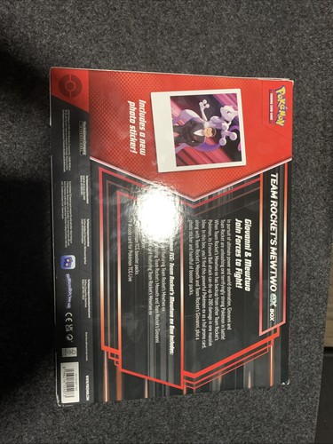 Pokemon TCG Destined Rivals Team Rocket’s Mewtwo EX Box - photo 2