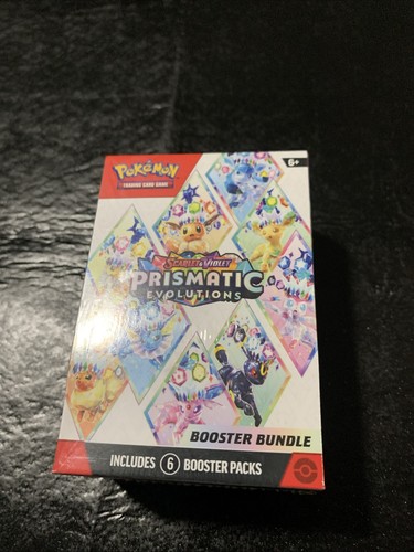 Pokemon Scarlet and Violet Prismatic Evolutions Booster Bundle