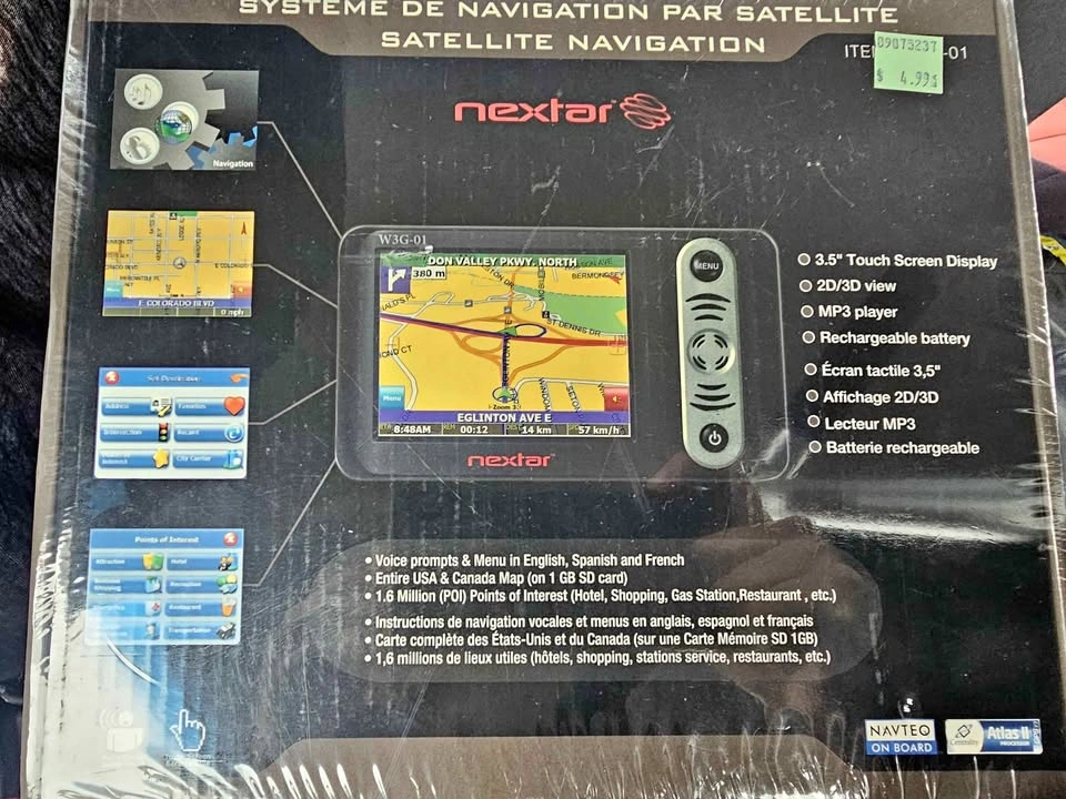 Nextar GPS Satellite Navigation