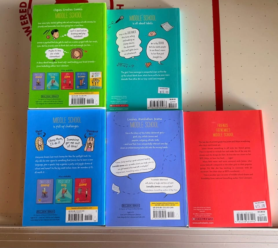 Terri Libenson Emmie & Friends Book Set (5 Books) - photo 2